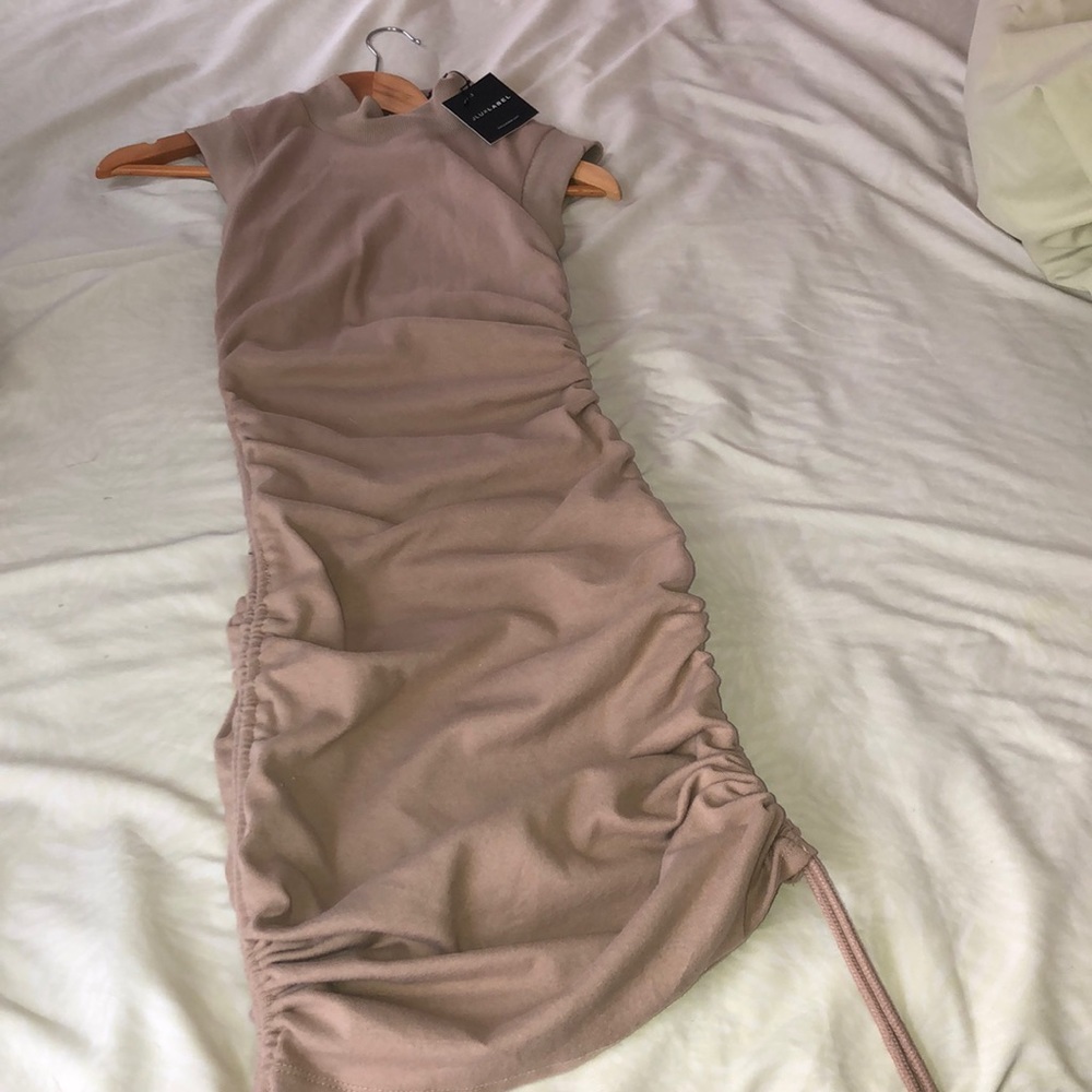 Sleeveless casual dress.